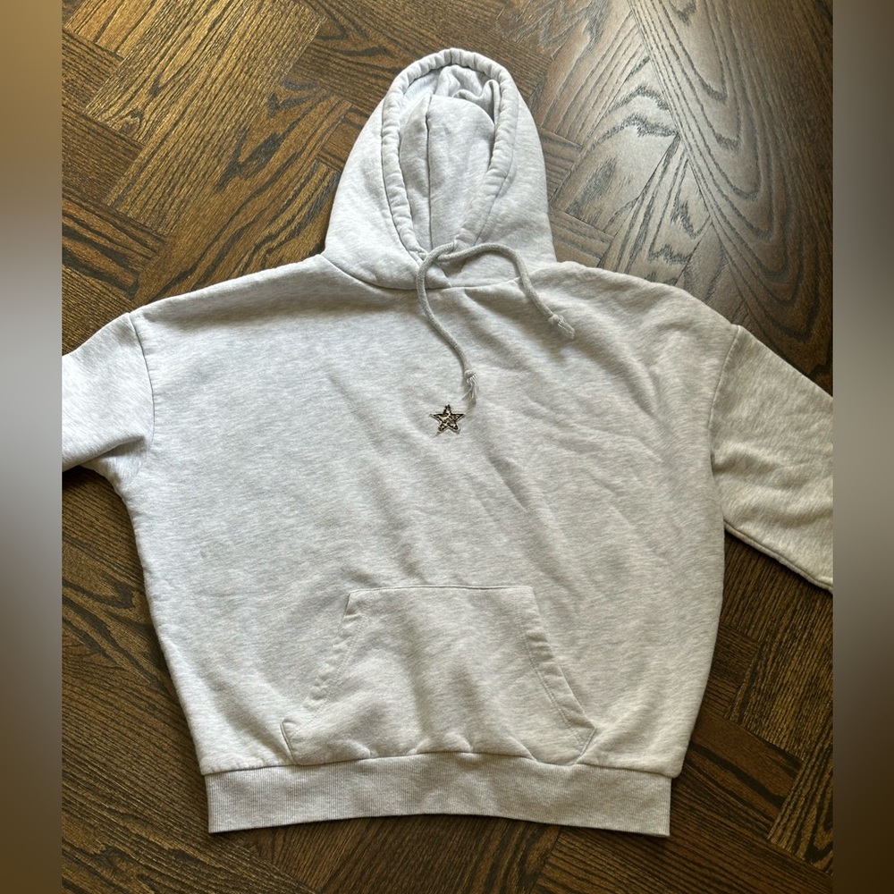 Subdued Gray Hoodie Sweater